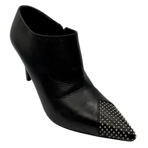 Saint Laurent Black Palladio Studded Leather Ankle Booties