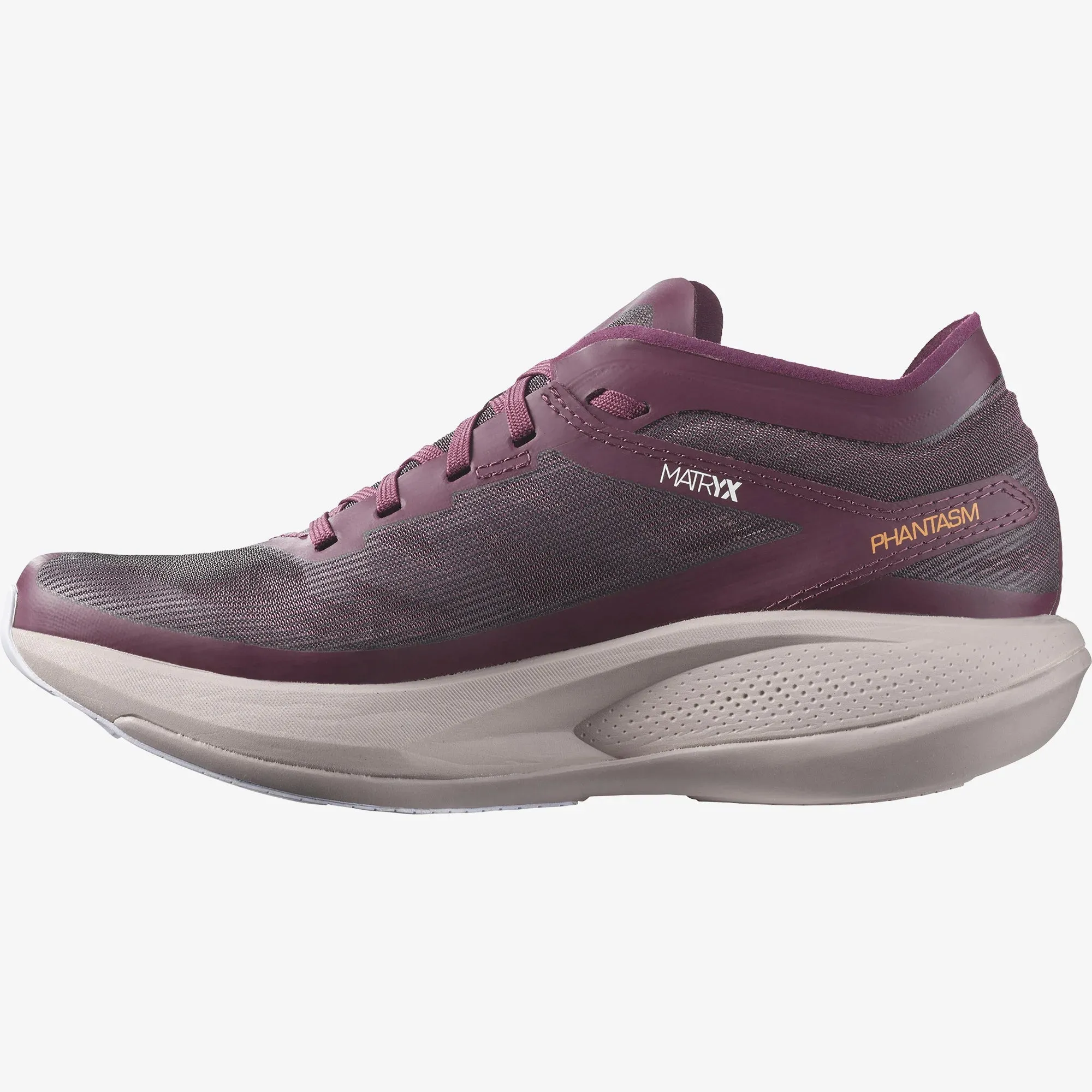 Salomon Women's Phantasm Road Running Shoes Grape Wine / Quail / Purple