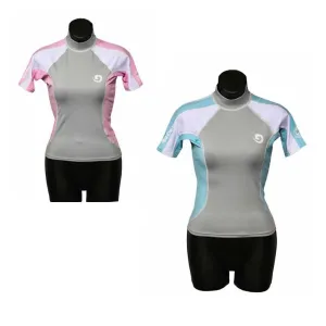 Scuba Max Women Short Sleeve Rash Guard