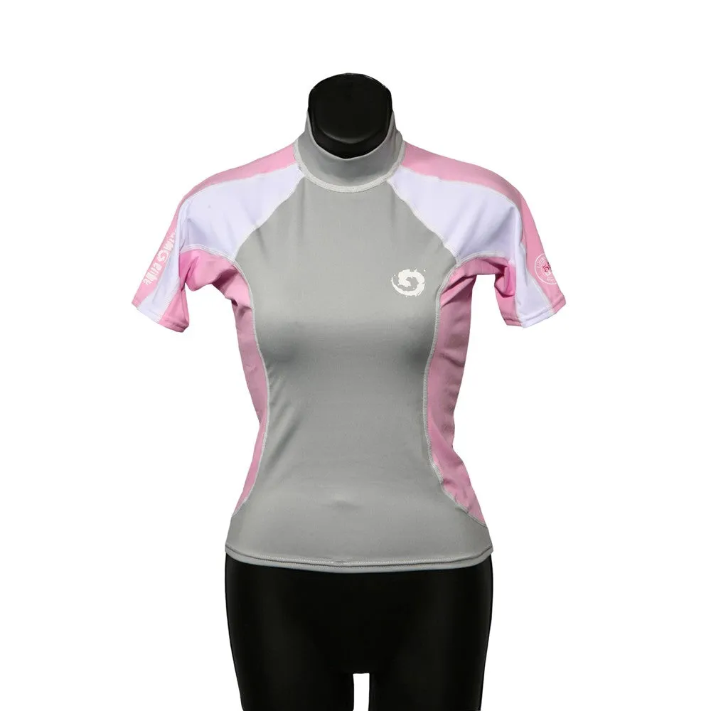 ScubaMax Women's Short Sleeve Dive Rash Guard