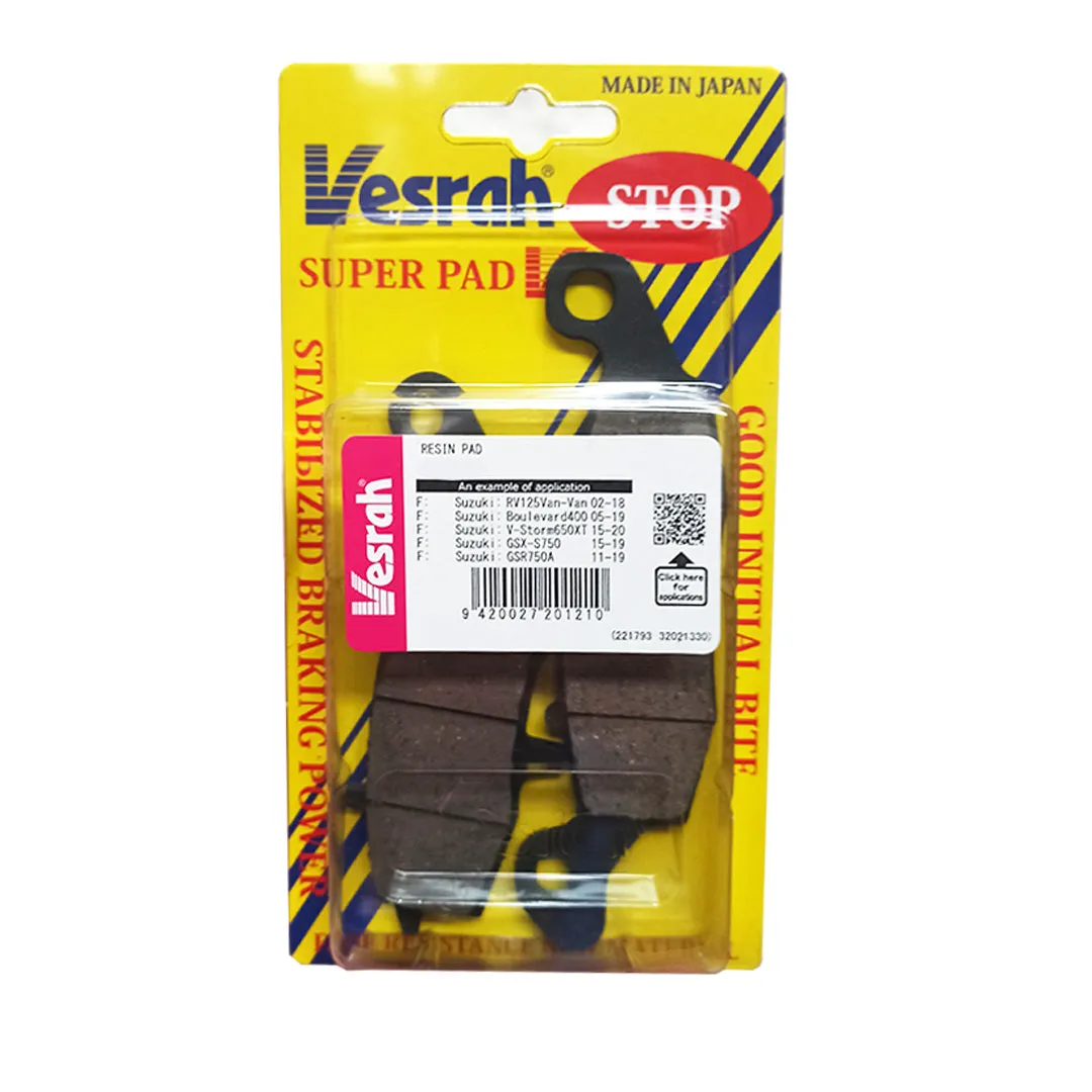 SD272 Ceramic Organic disc pads Vesrah