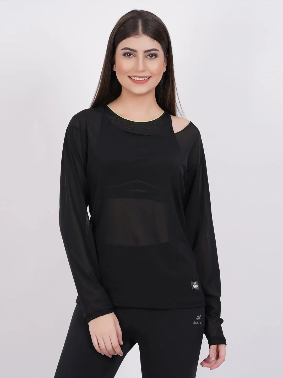 Sheer Mesh Top for Women