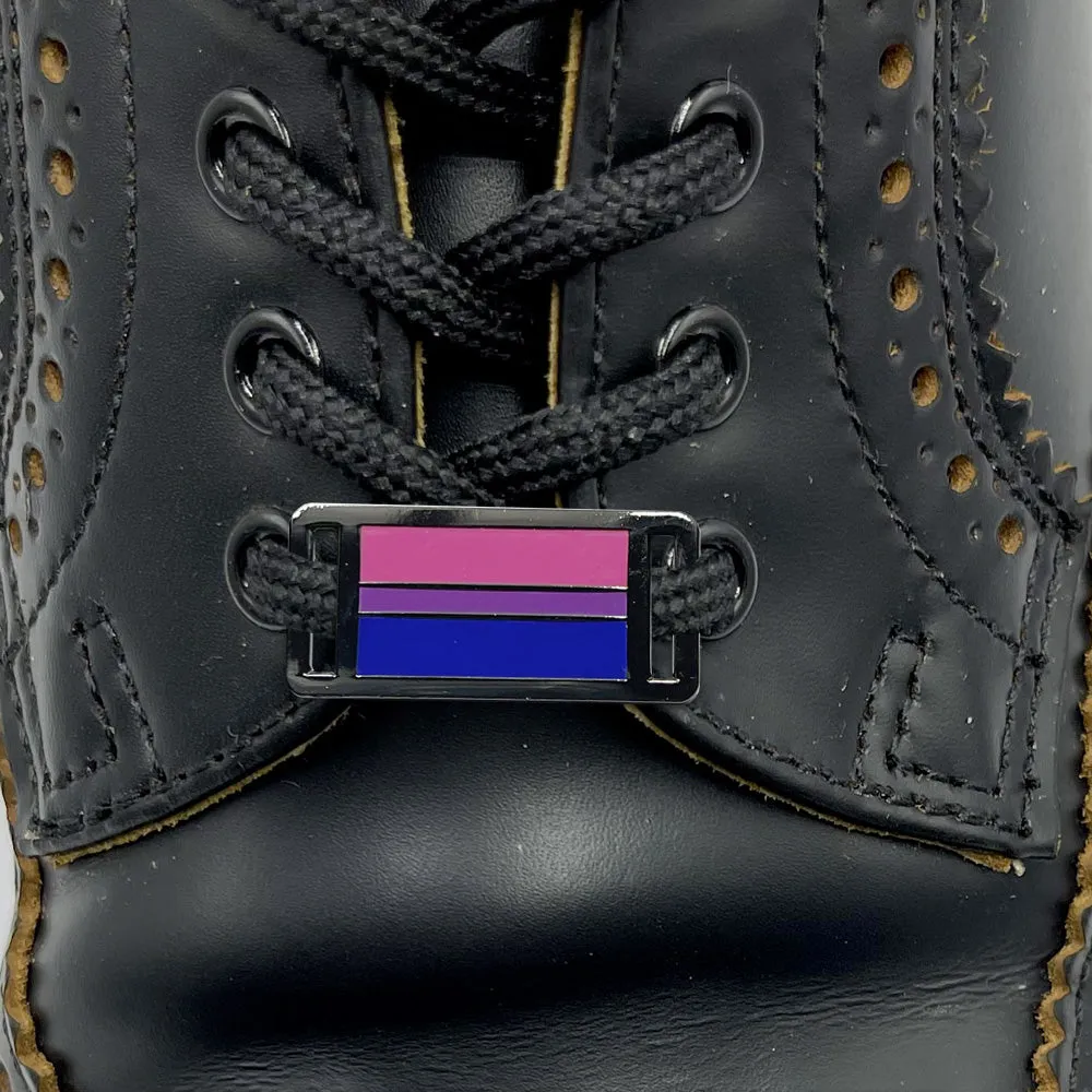 Shoelace Tags - Bisexual Flag