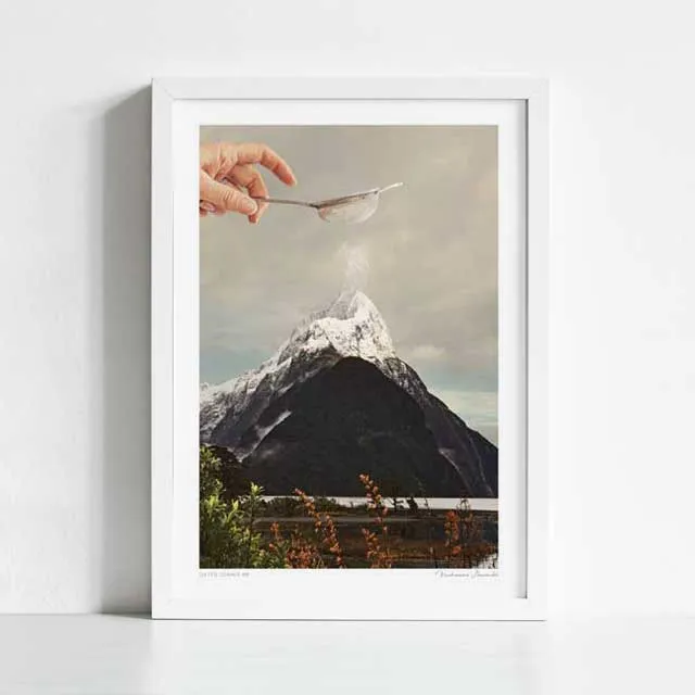 'Sifted summit MP' Art Print by Vertigo Artography