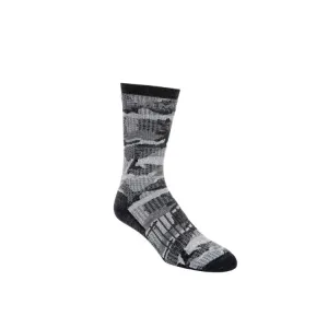 Simms Merino Midweight Hiker Sock - Hex Flo Carbon