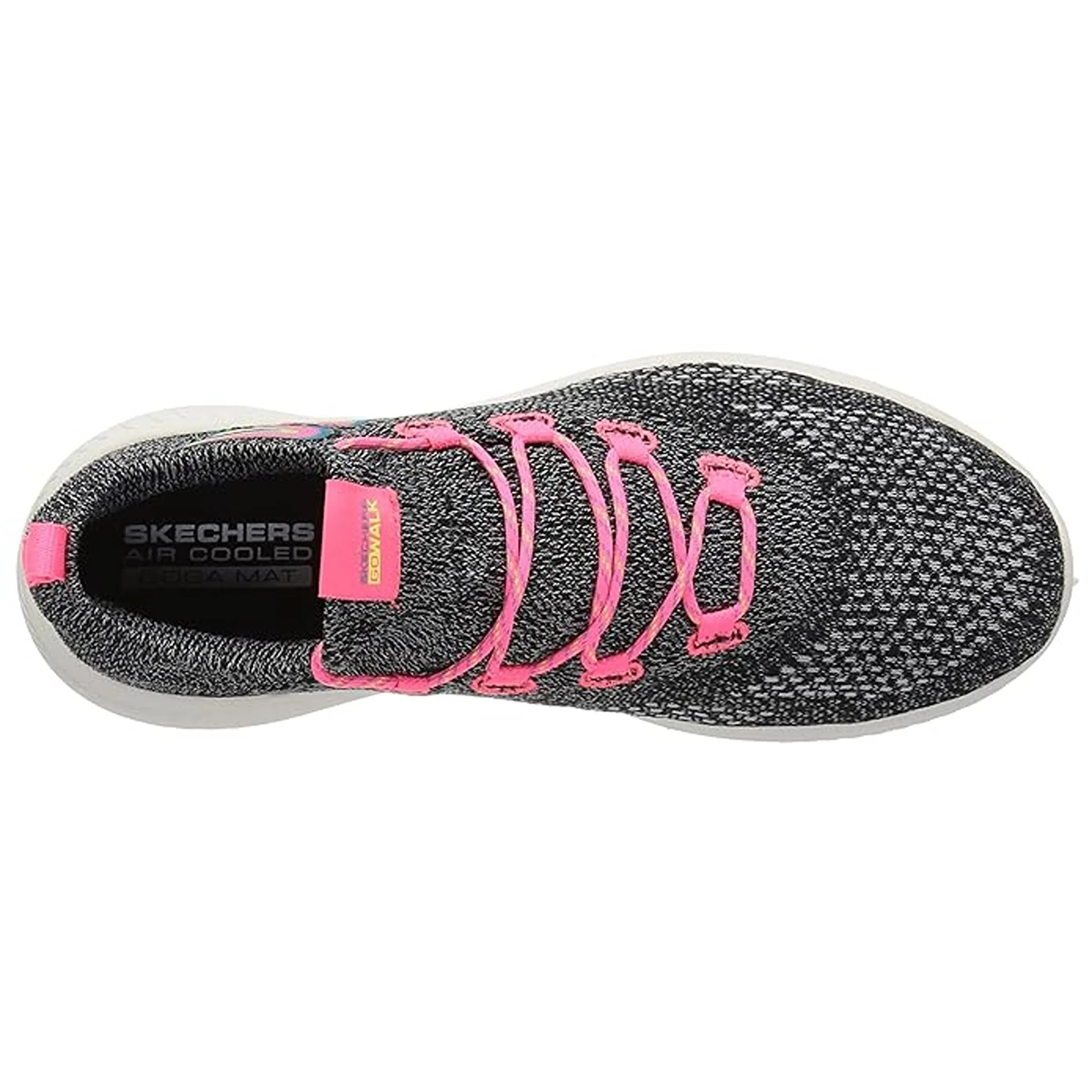 Skechers Girls Go Walk Revolut Ultr-turb Walking Shoes (15667-BKMT)