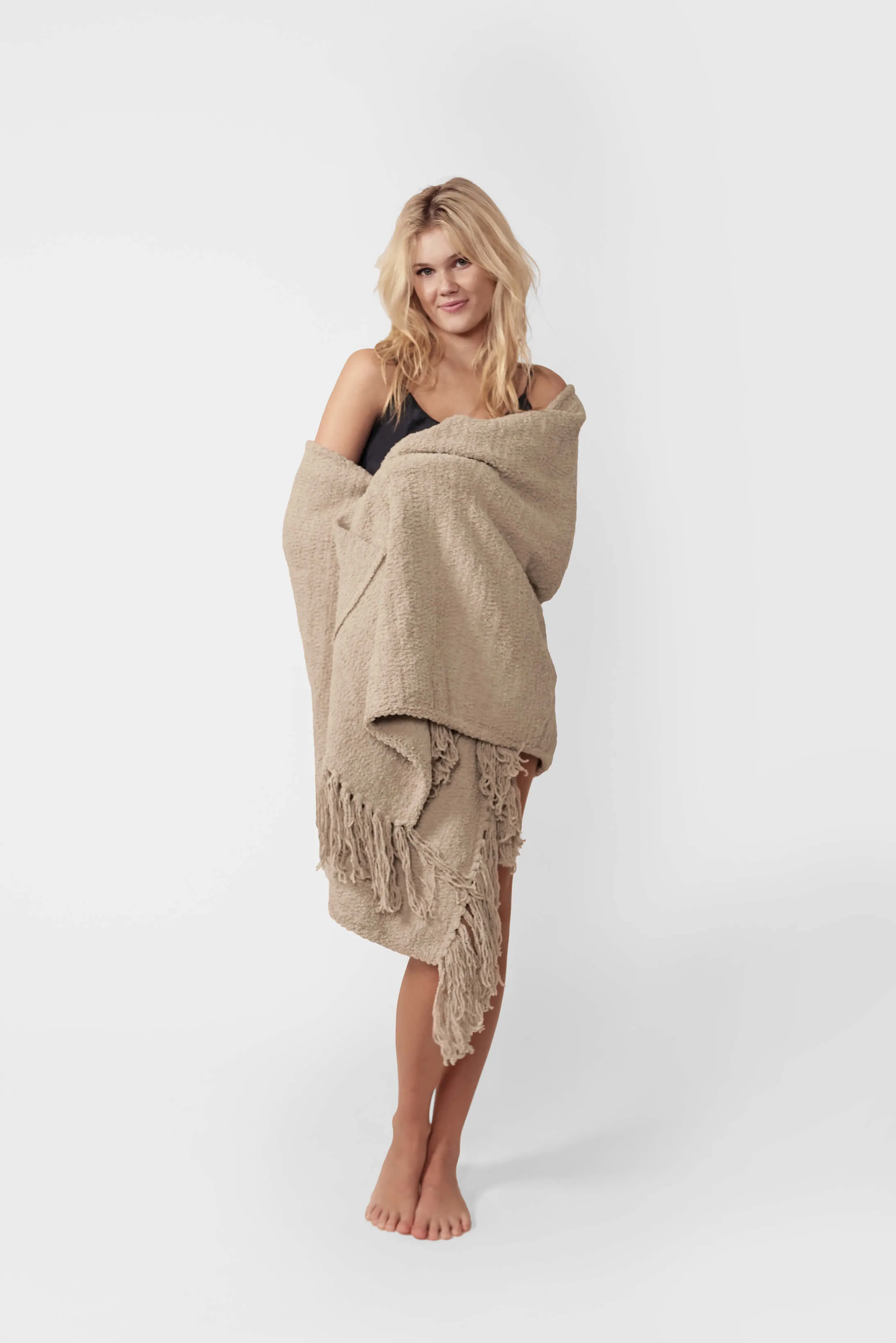 Snug Fringed Wrap