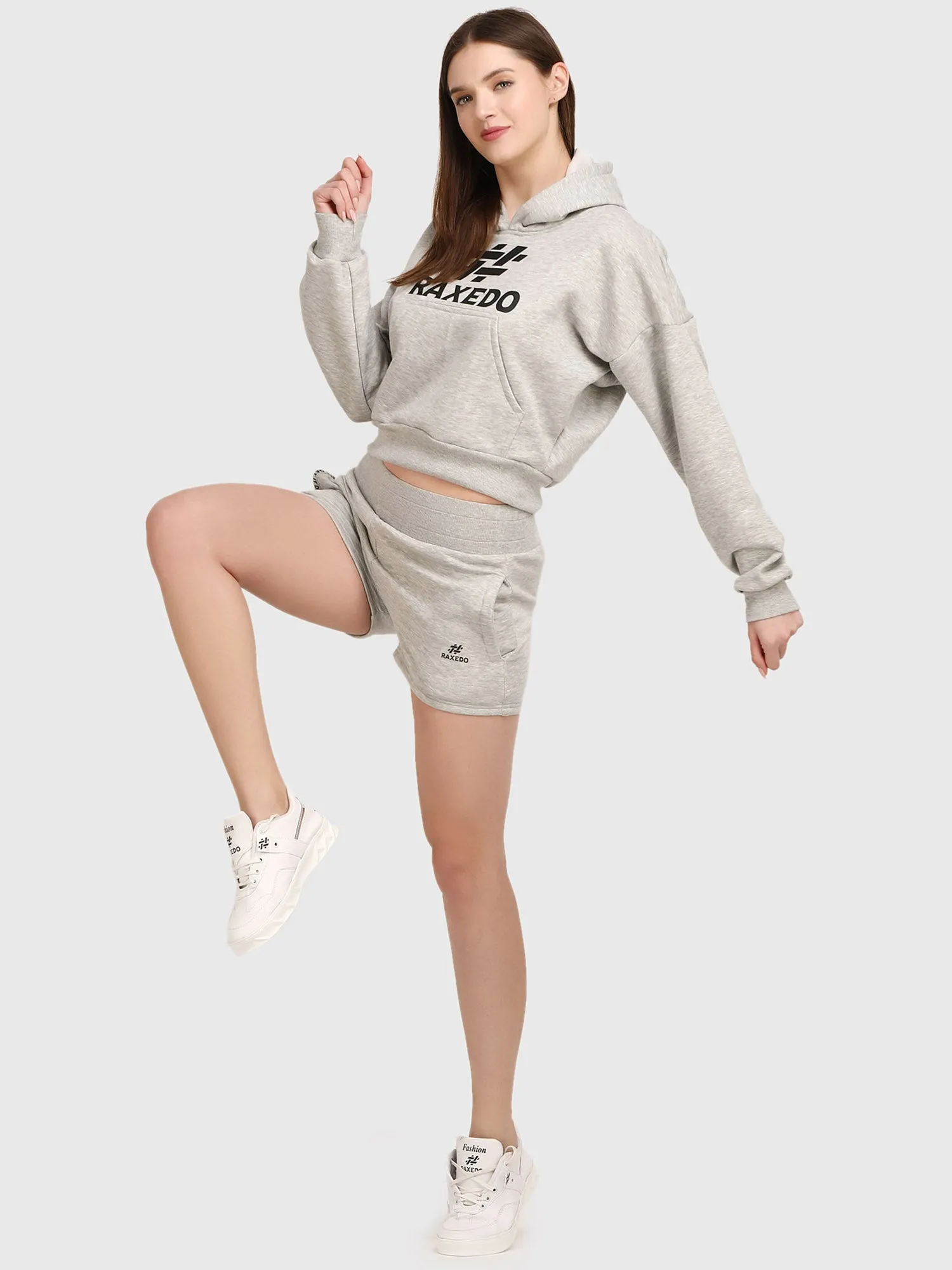 Soft Women Crop Hoodies