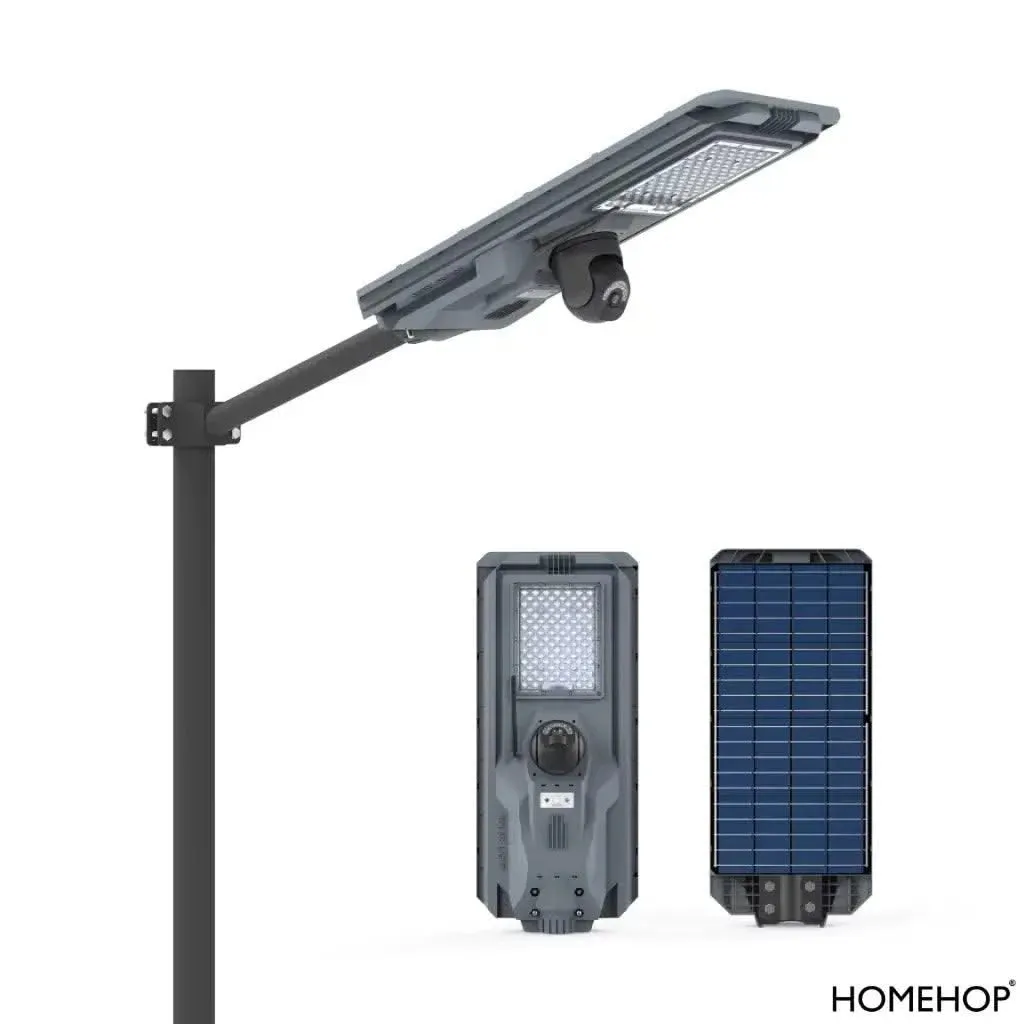 Solar Light Outdoor Street Security CCTV Camera 200W With Sensor Led Automatic Lamp For Outdoor ,Road ways and Highways