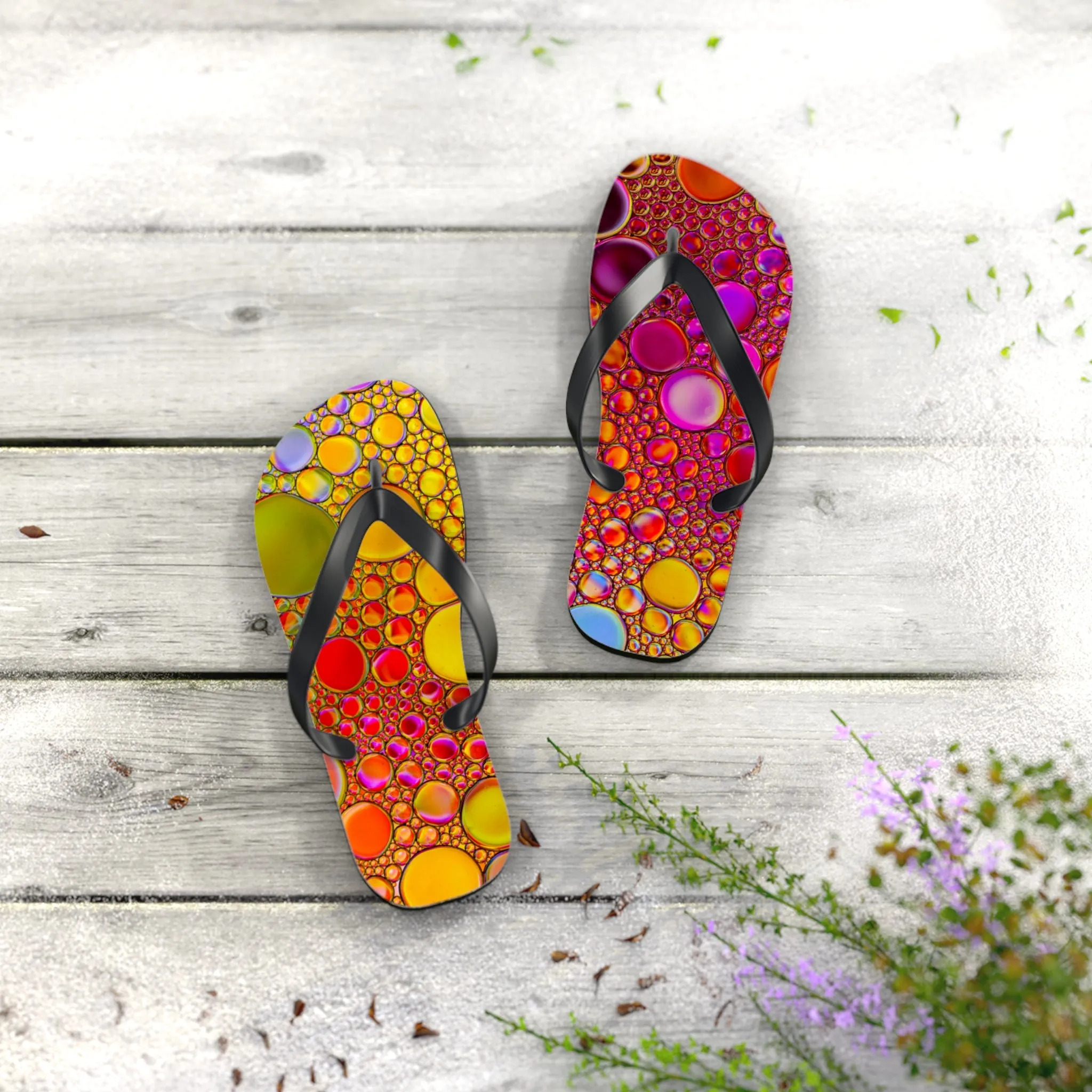 Sparkling Colors - Inovax Flip Flops