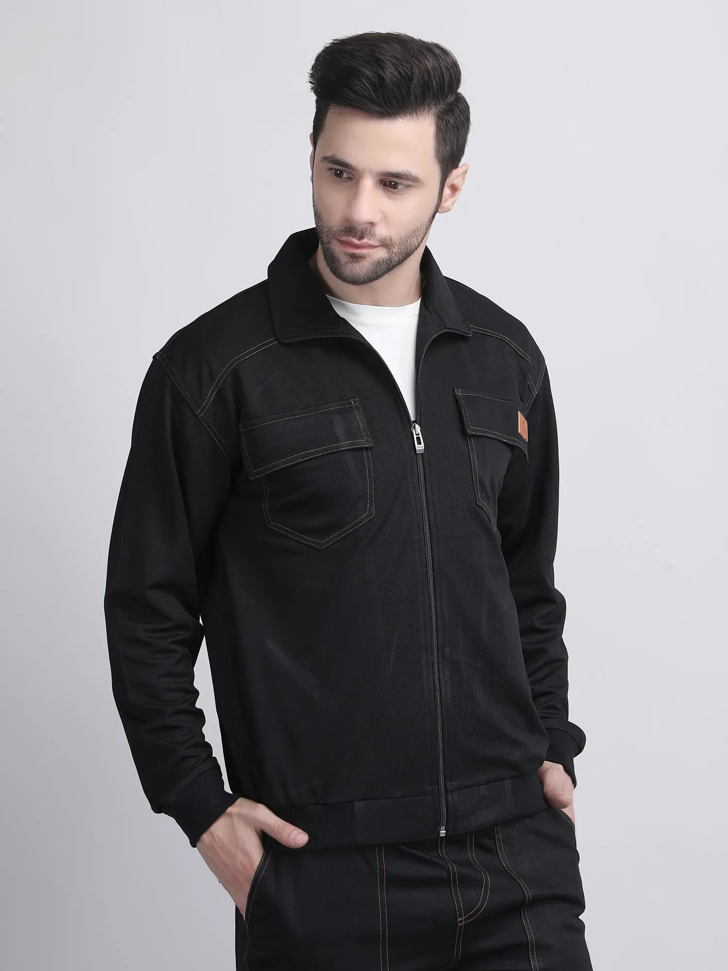 Stylish travel jacket for men - dry-fit jacket