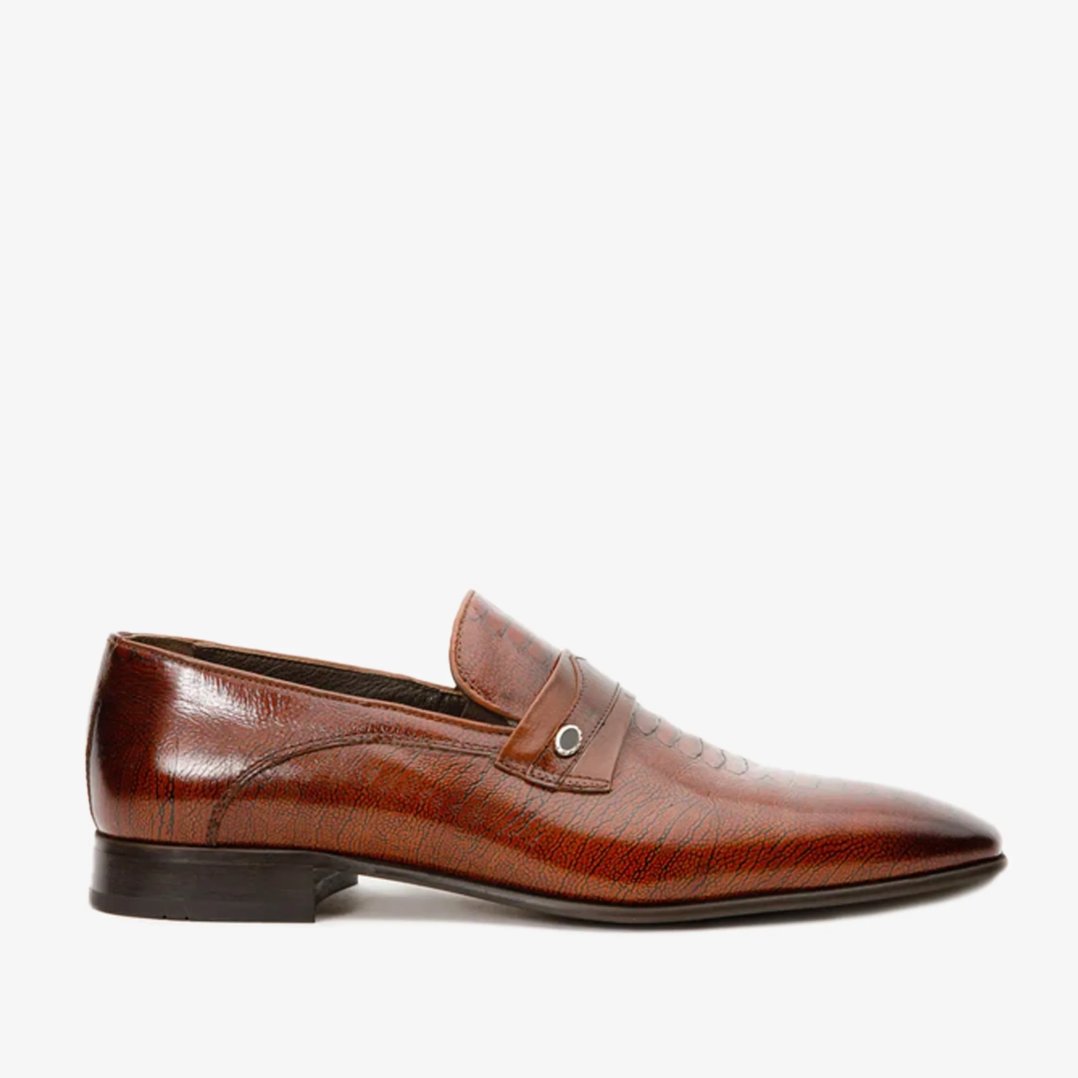 The Bangkok Tan Penny Loafer Men Shoe