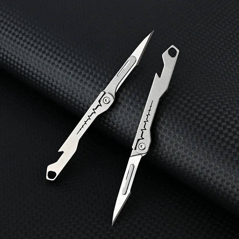 Titanium All-Purpose Foldable Sharp Cutter Knife