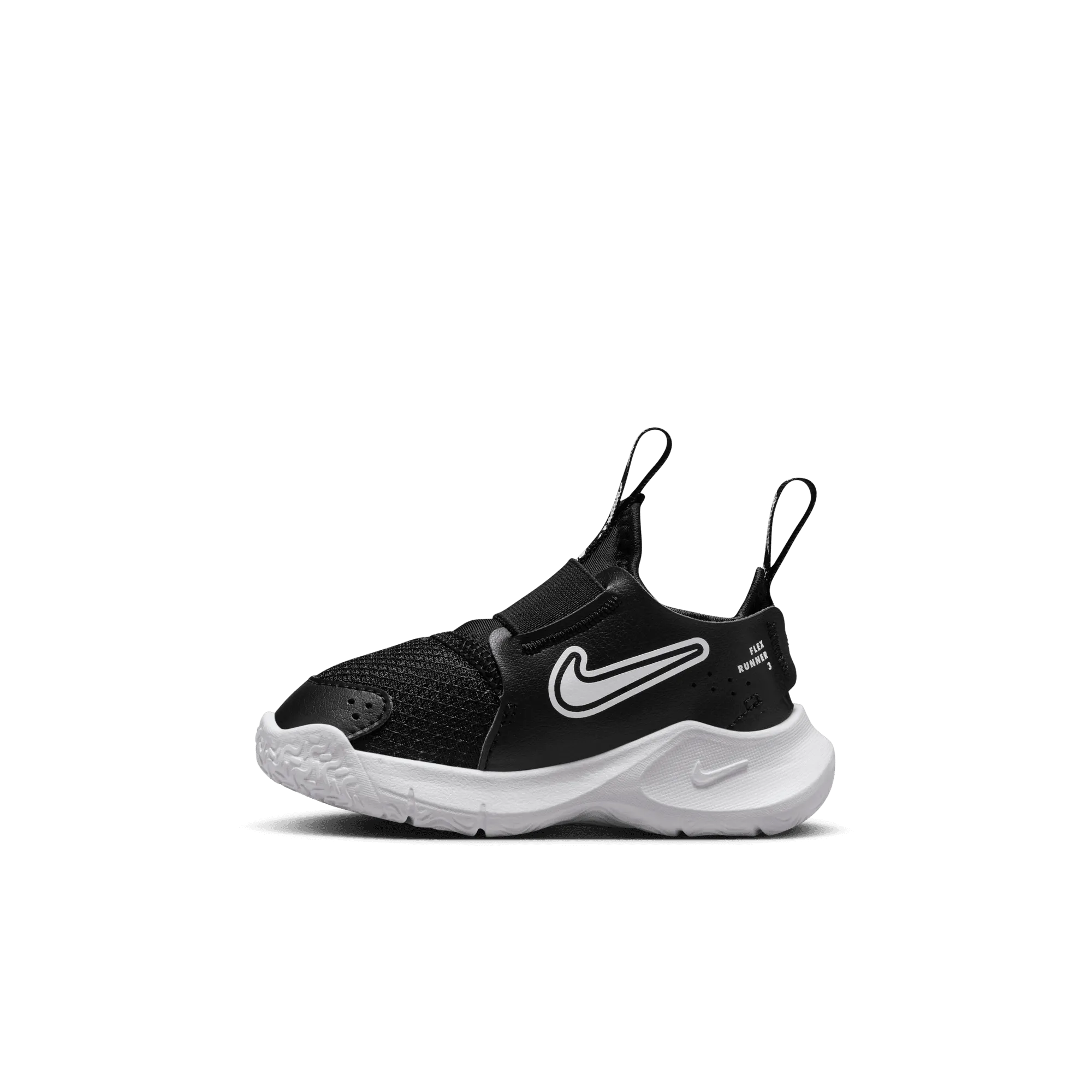 Toddler's Nike Flex Runner 3 Shoes (005 - Black/White)