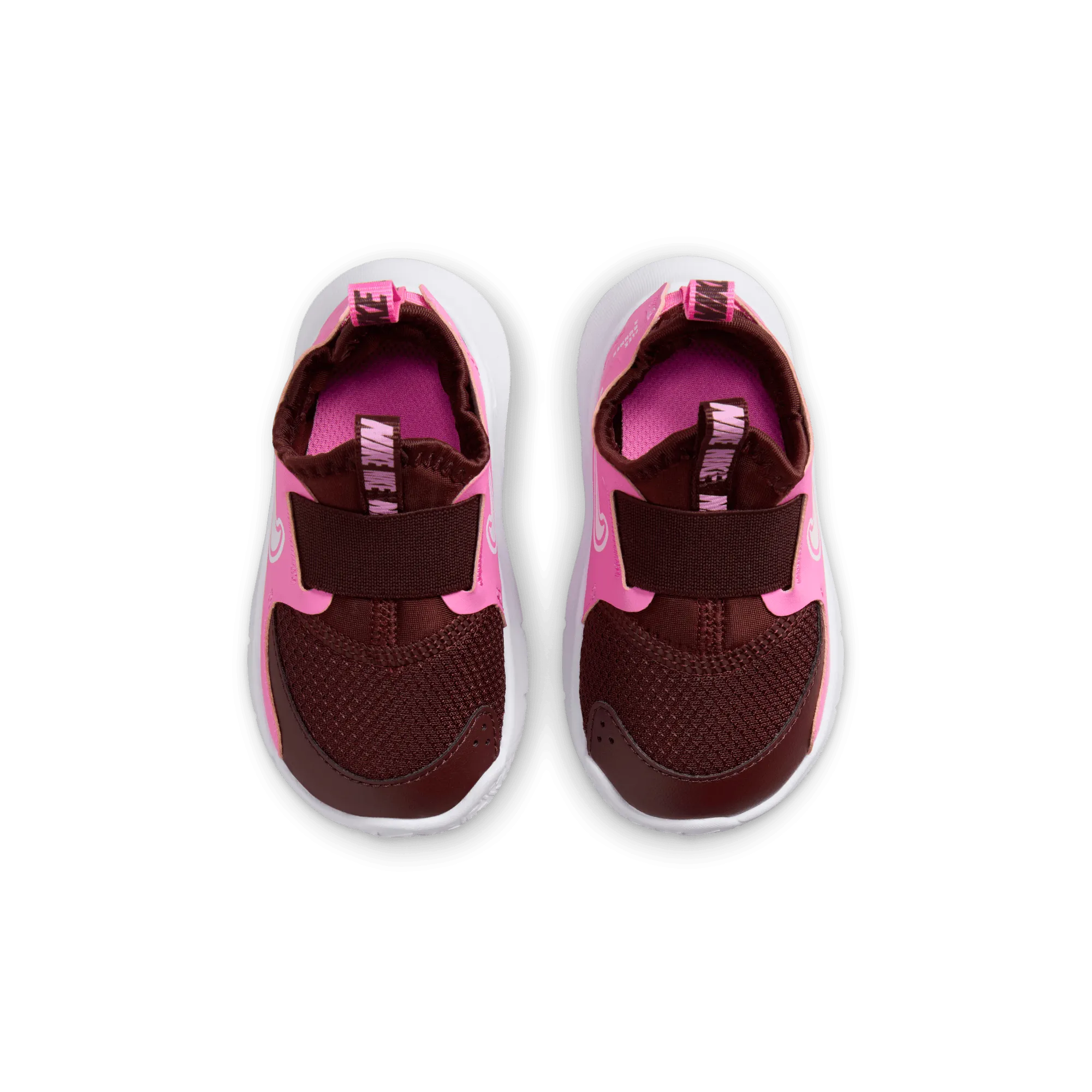 Toddler's Nike Flex Runner 3 Shoes (603 - Burgundy Crush/White-Playful Pink)