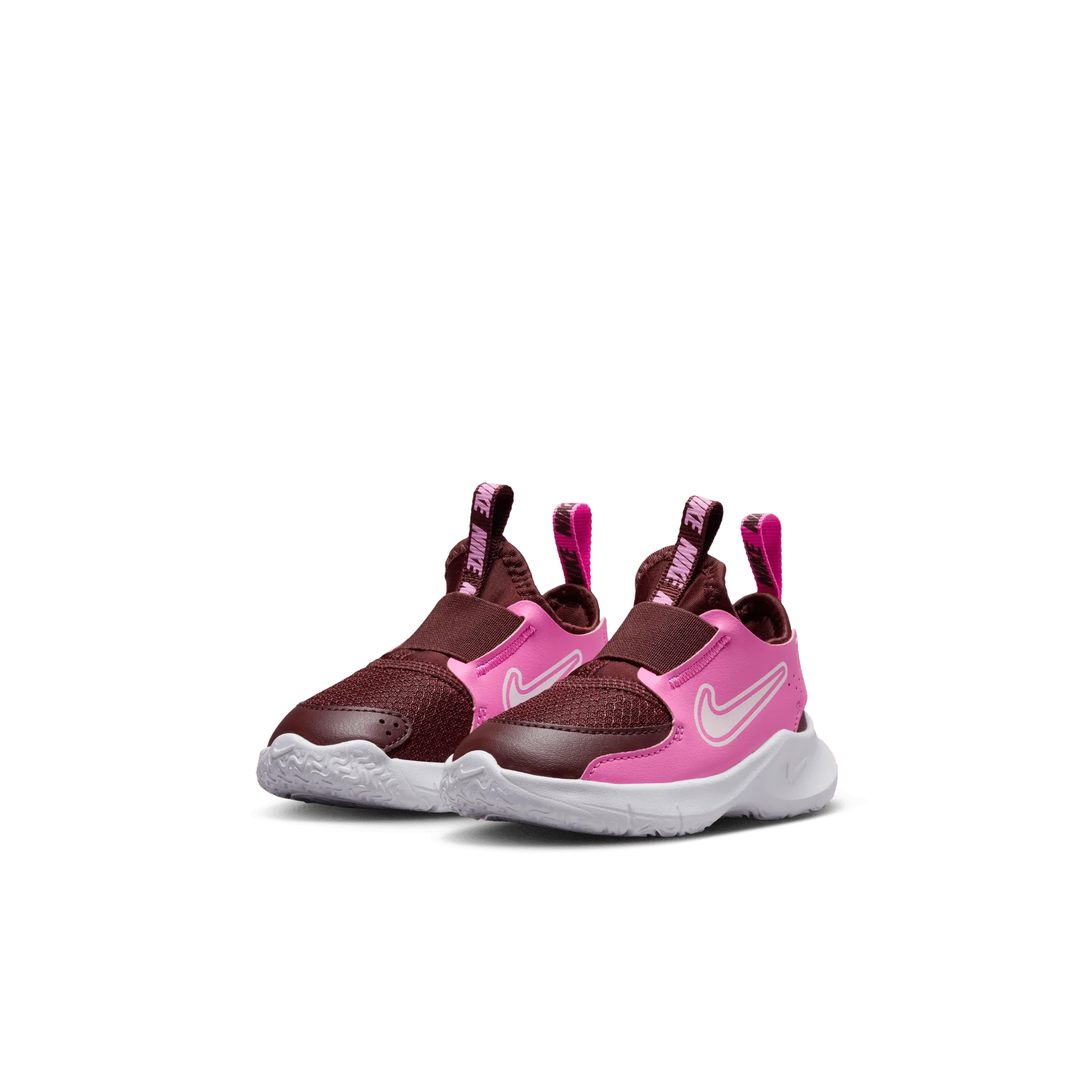 Toddler's Nike Flex Runner 3 Shoes (603 - Burgundy Crush/White-Playful Pink)