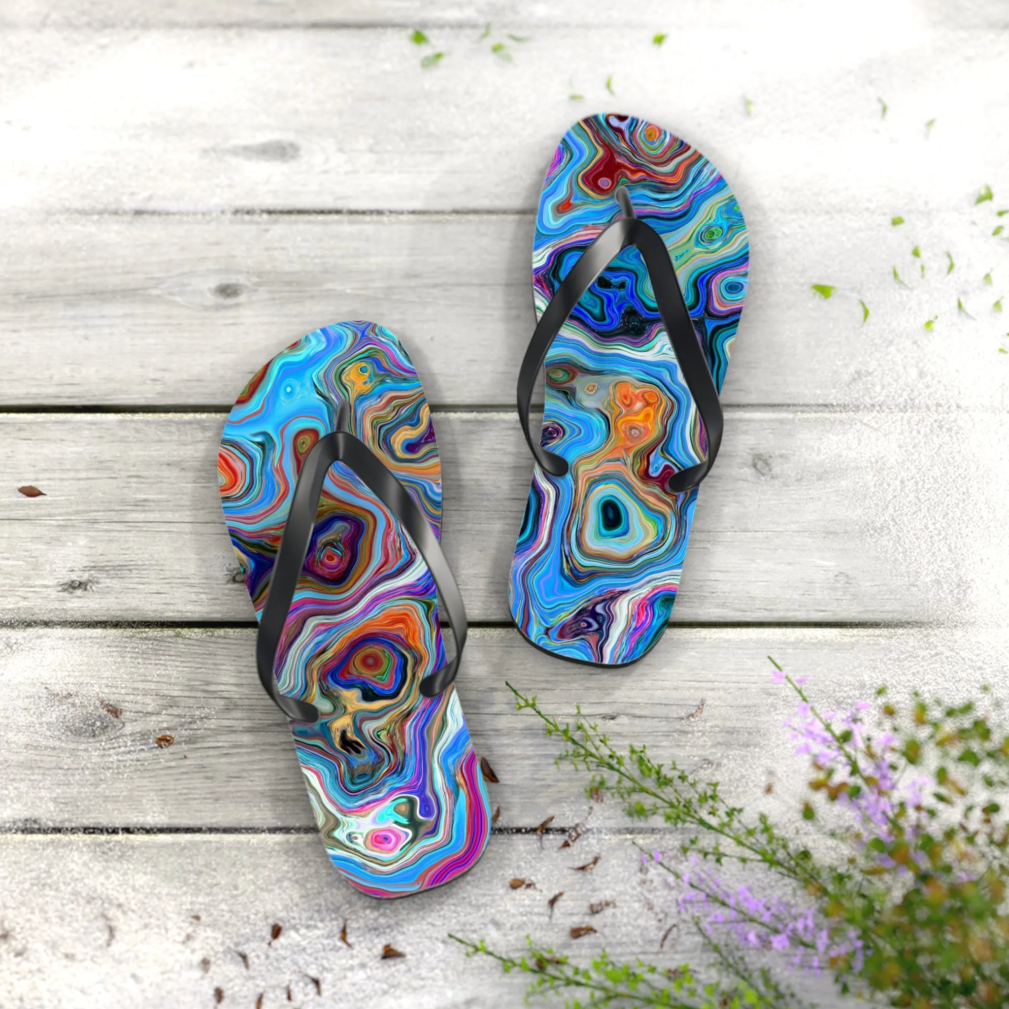 Trippy Liquid - Inovax Flip Flops