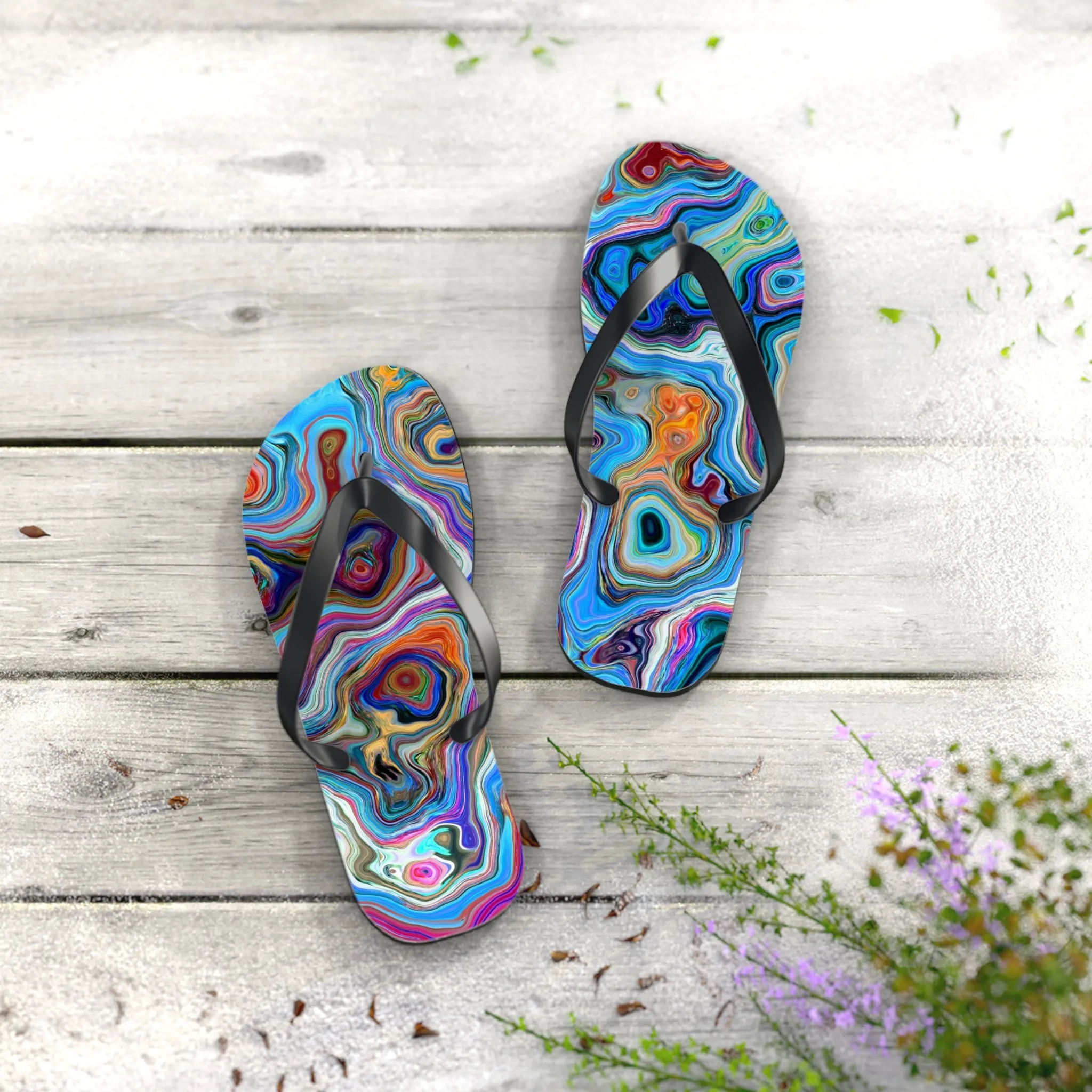 Trippy Liquid - Inovax Flip Flops