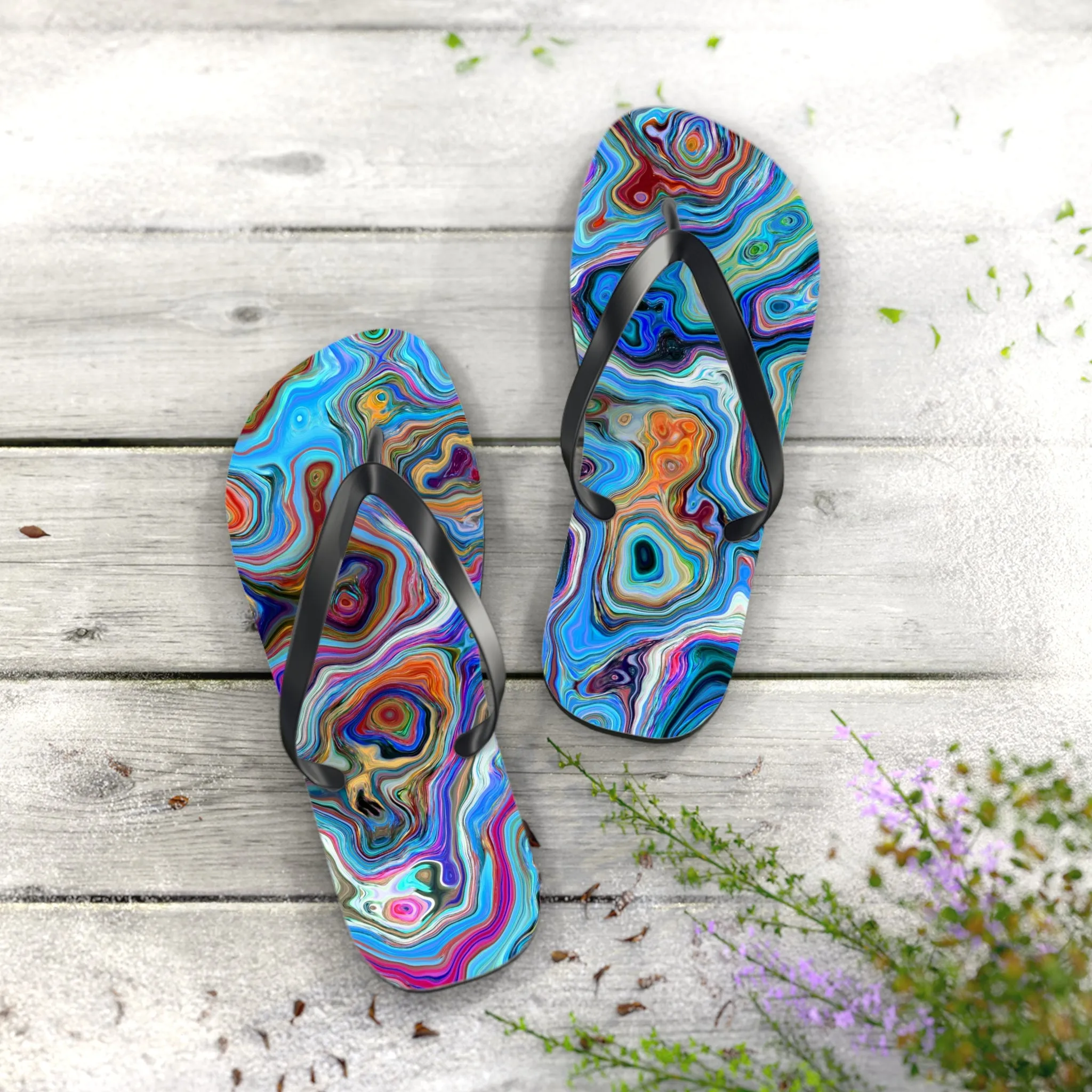 Trippy Liquid - Inovax Flip Flops