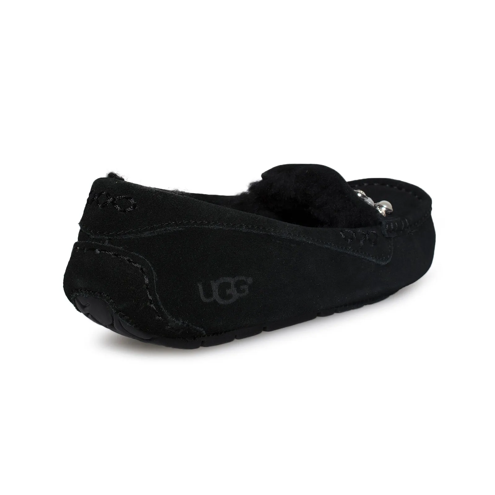 UGG Ansley Bow Brilliant Black Slippers