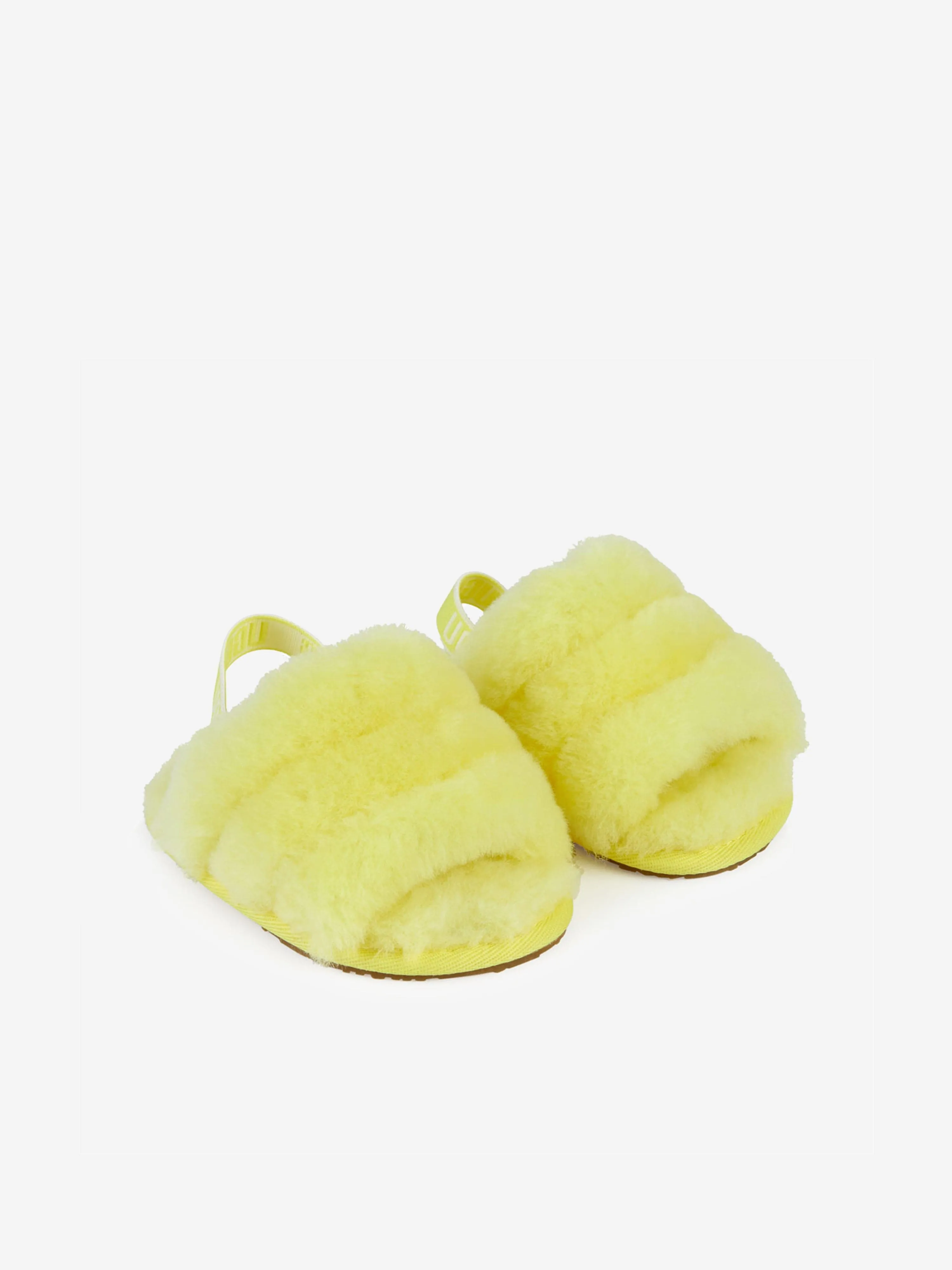 UGG Girls Sliders - Lemon Fluff Yeah Slider