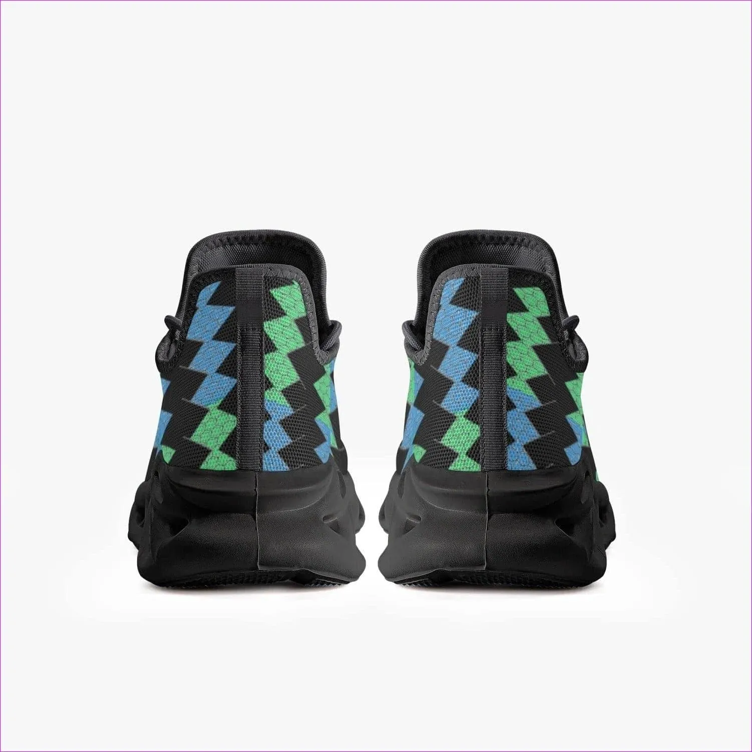 Vitral Bounce Mesh Knit Sneakers - Black