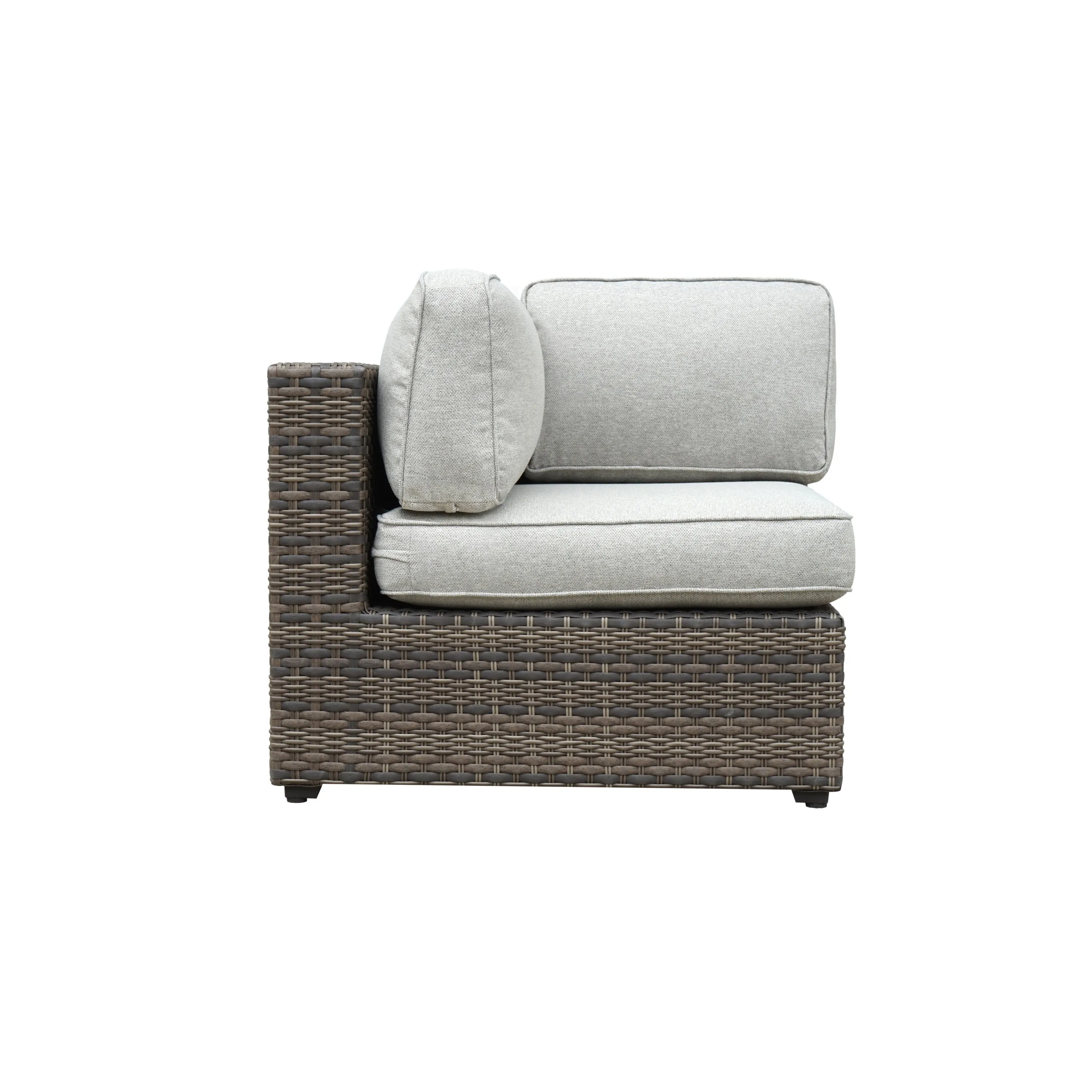 Weather-Resistant Sectional - Stain and Fade Resistant, Removable Cushions - Outdoor Comfort, Indoor Looks