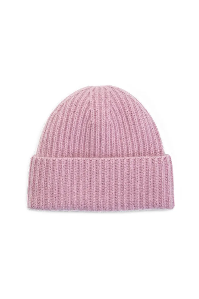 White Warren Cashmere Luxe Ribbed Beanie