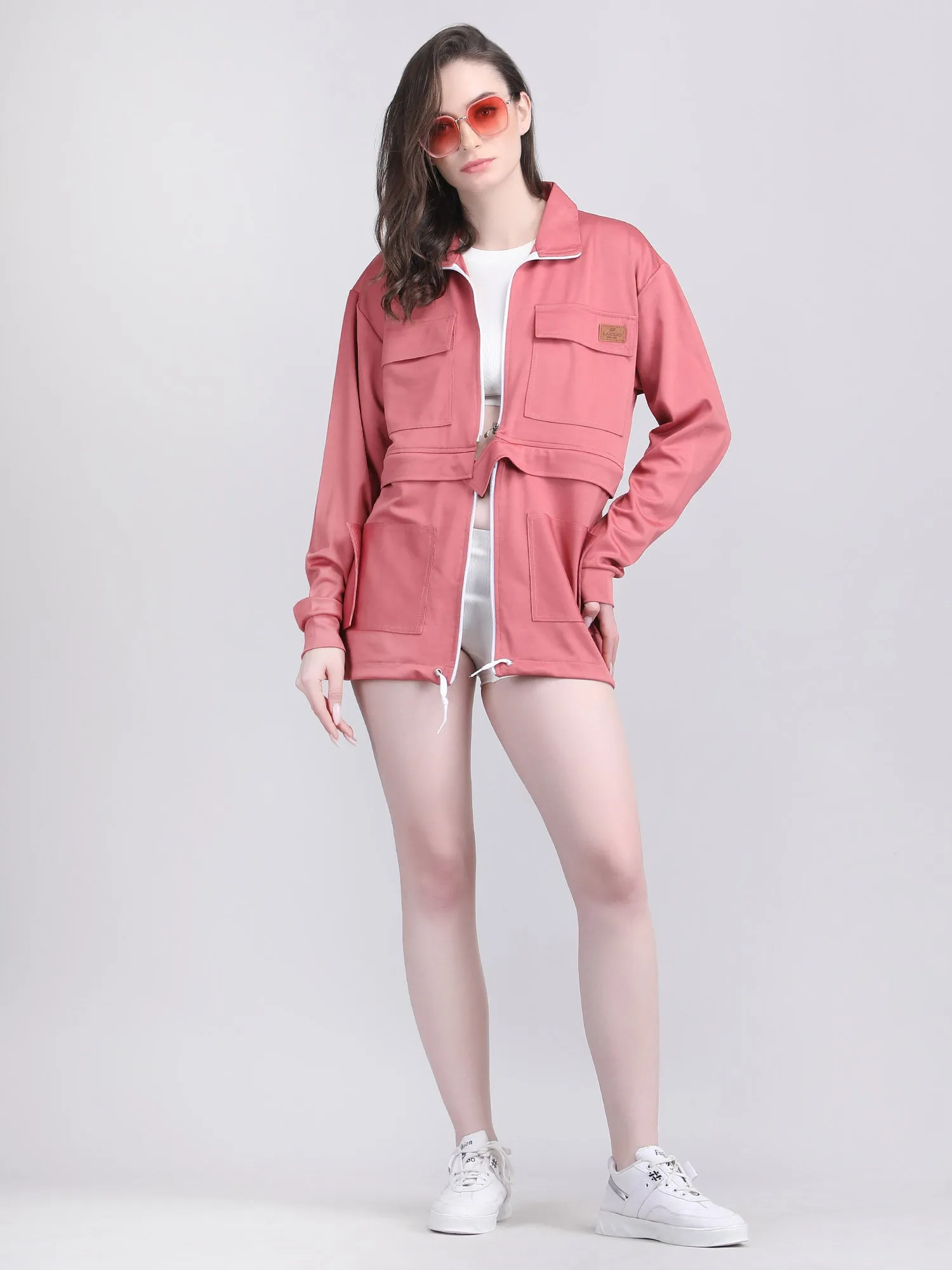 Women's 4-in-1 Convertible Jacket with Detachable Skirt