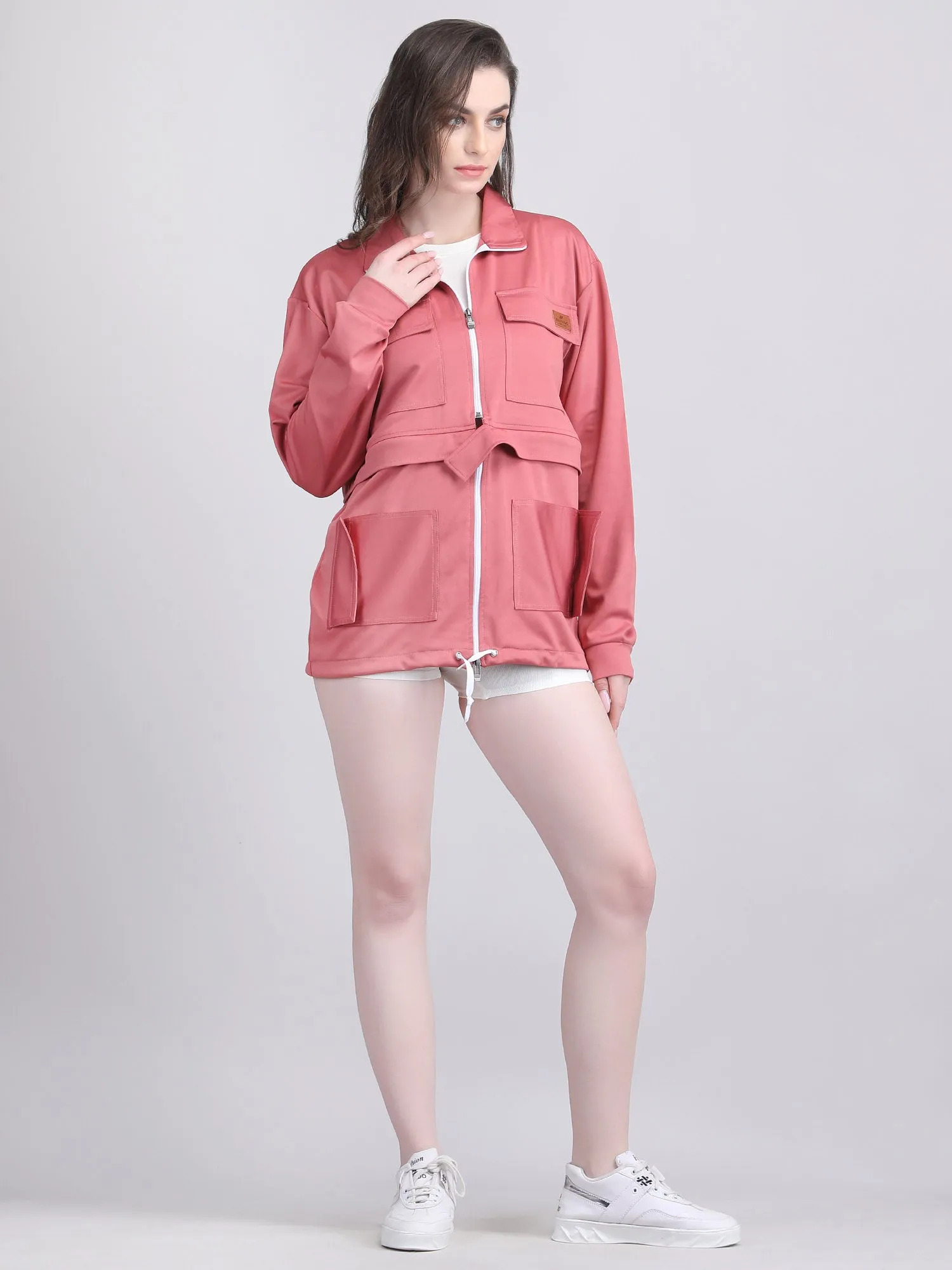 Women's 4-in-1 Convertible Jacket with Detachable Skirt