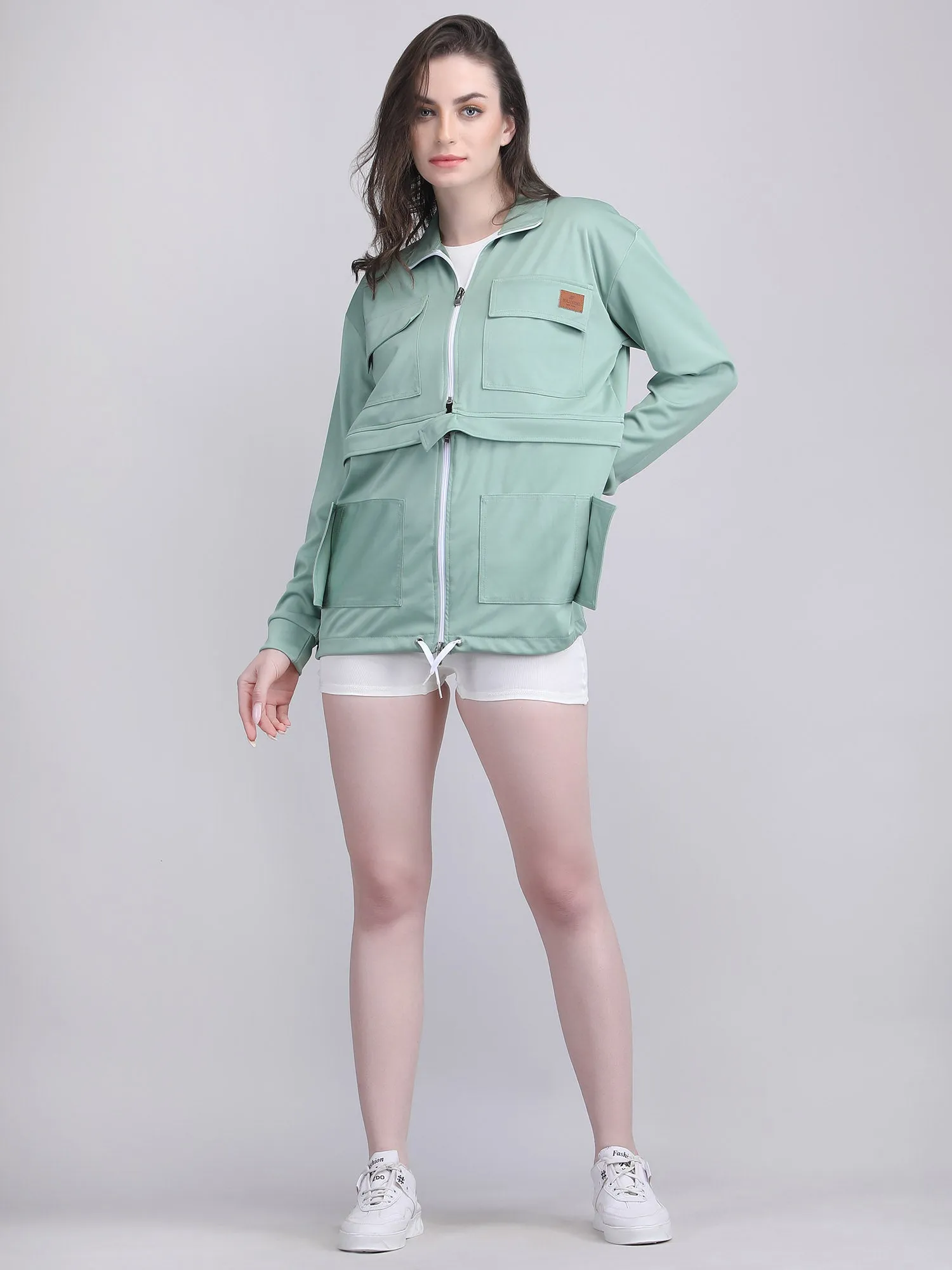 Women's 4-in-1 Convertible Jacket with Detachable Skirt