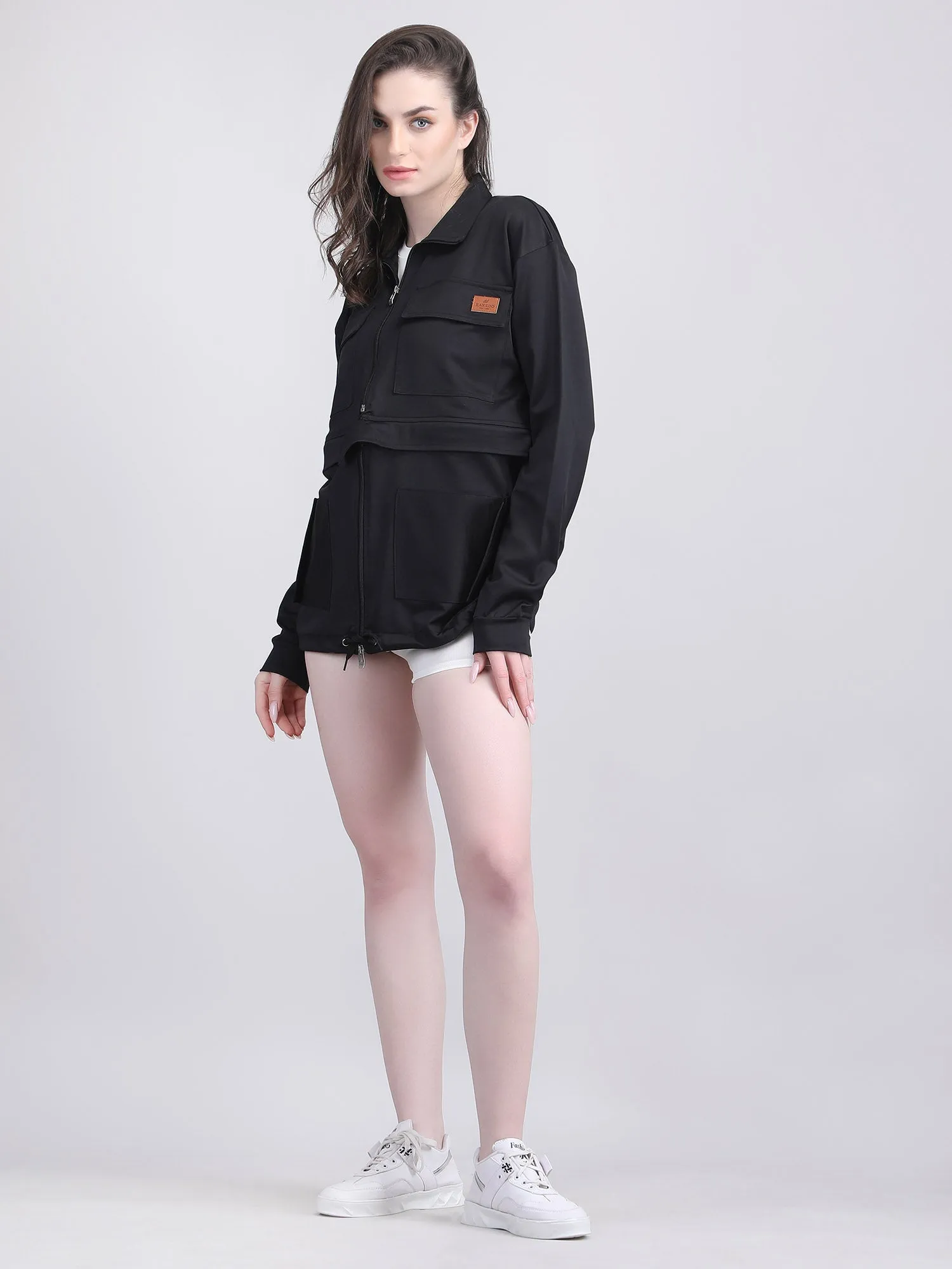 Women's 4-in-1 Convertible Jacket with Detachable Skirt