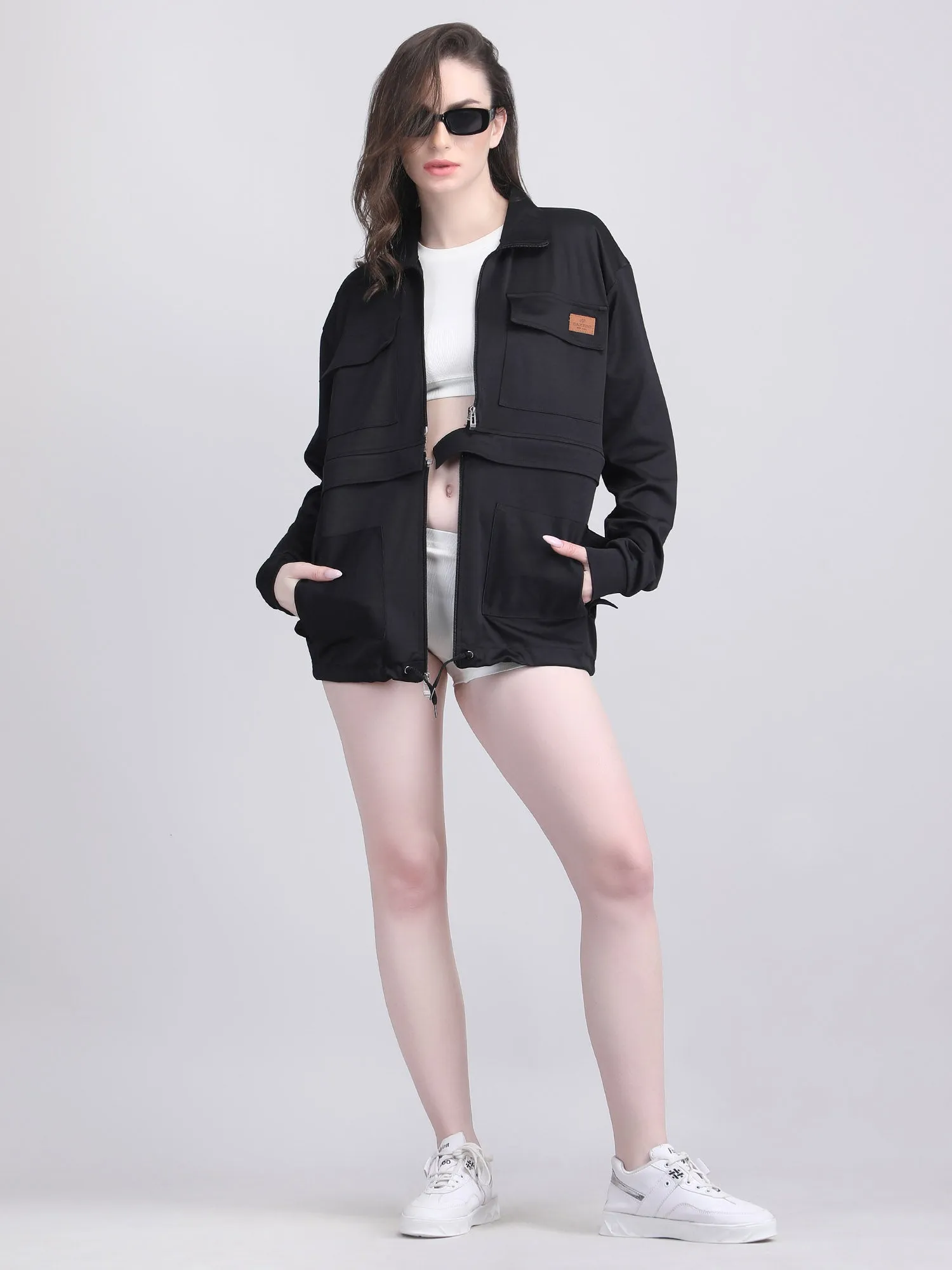 Women's 4-in-1 Convertible Jacket with Detachable Skirt