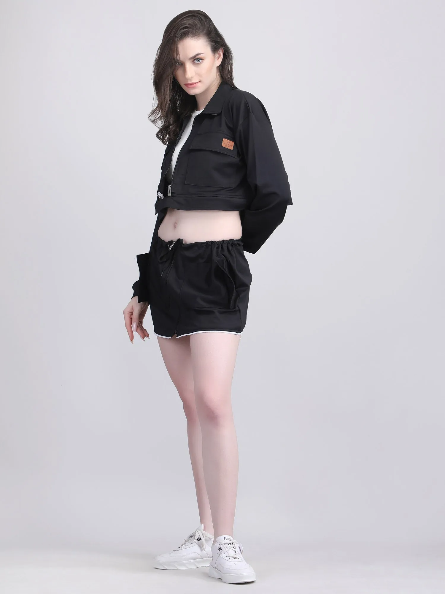 Women's 4-in-1 Convertible Jacket with Detachable Skirt