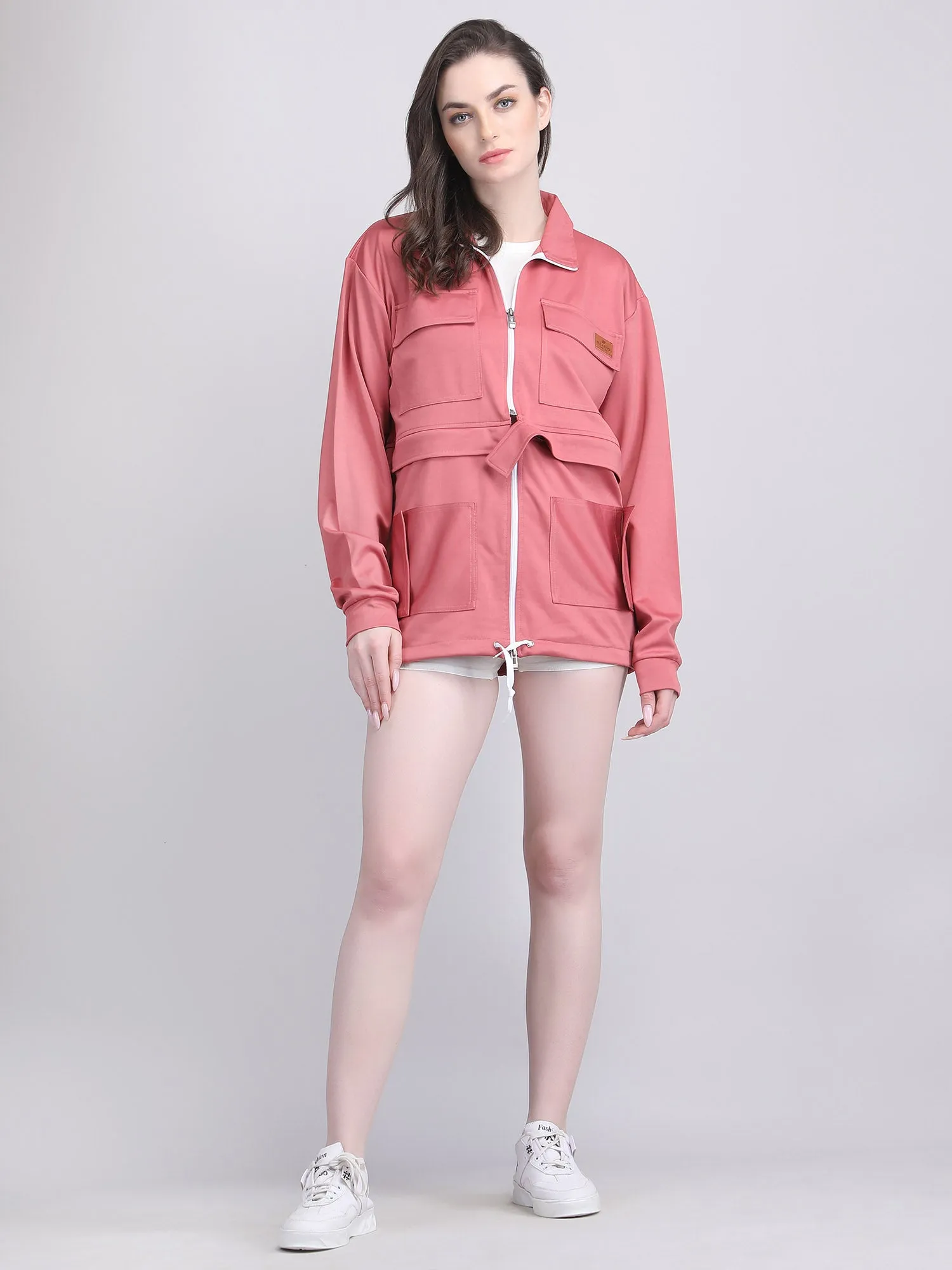 Women's 4-in-1 Convertible Jacket with Detachable Skirt