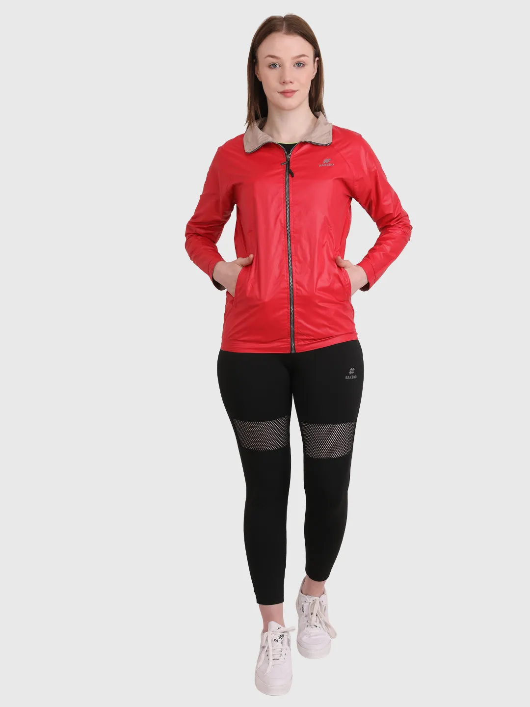 women's reversible hooded jacket