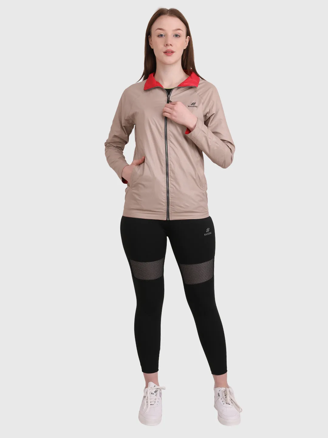 women's reversible hooded jacket