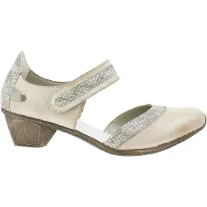 Women's Rieker 49780-40 Mirjam 80 Grey Combi Leather