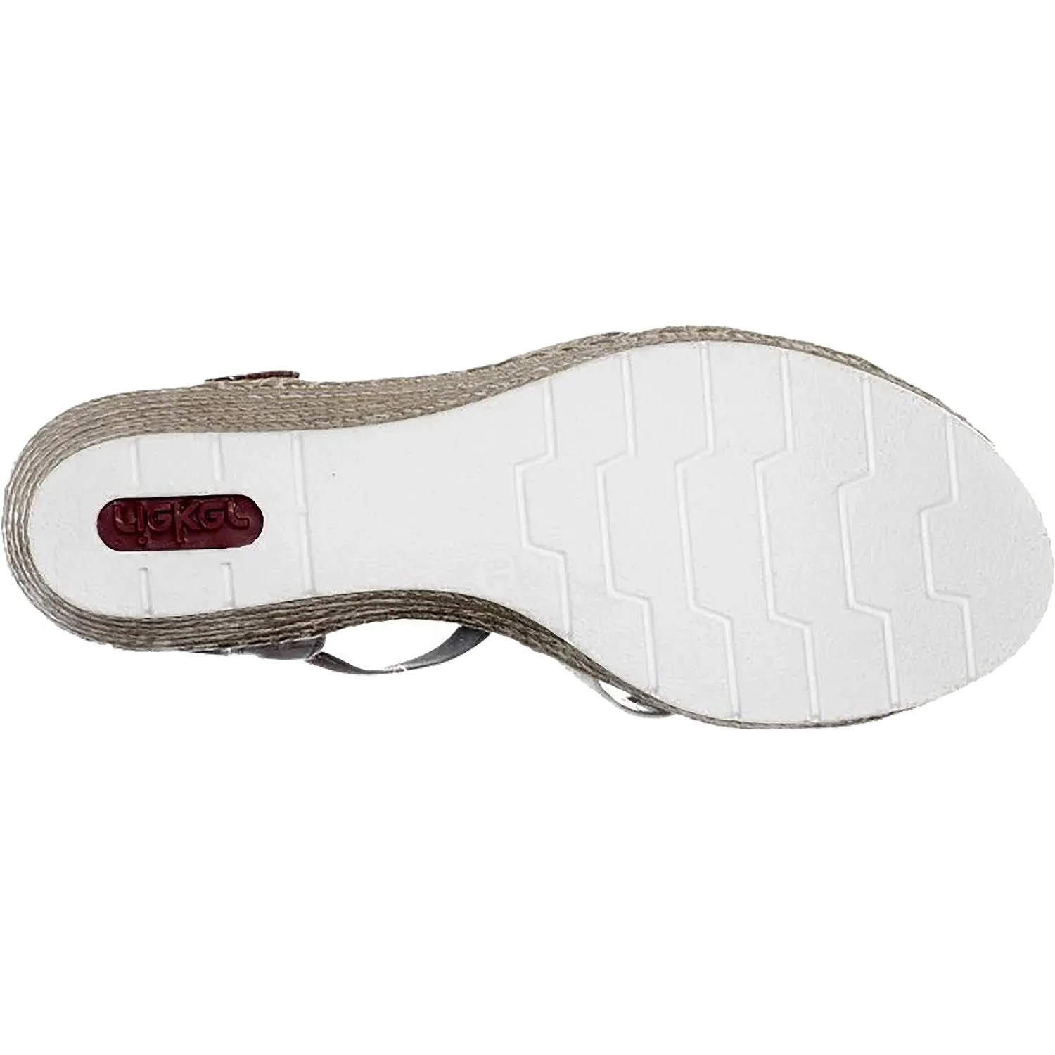 Women's Rieker 61995-81 Bianco/Cayenne Synthetic