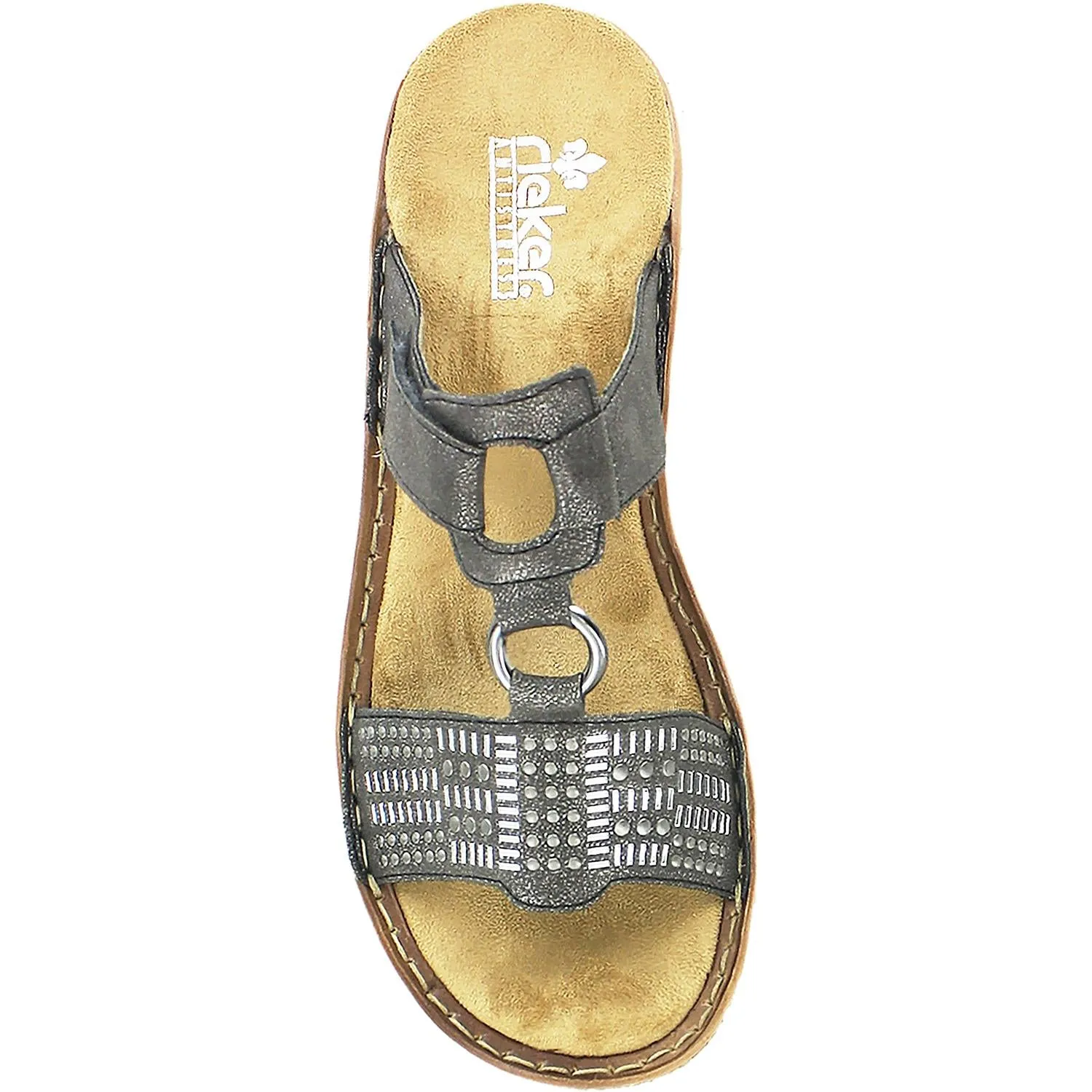 Women's Rieker 62854-45 Regina 54 Stromboli Grey Synthetic