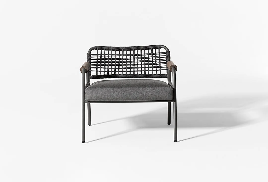 Zoe wood Outdoor Armchair