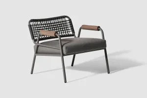 Zoe wood Outdoor Armchair