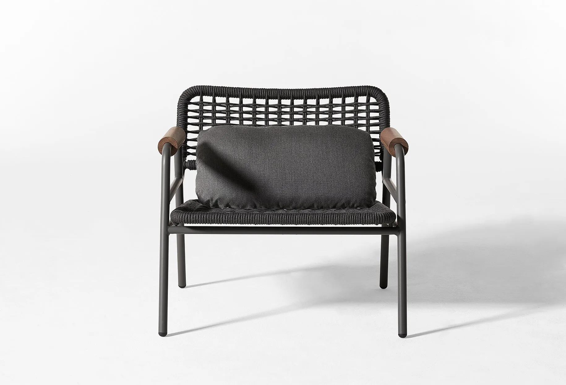 Zoe wood Outdoor Armchair